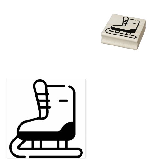 Skaten Gummistempel (Stempel)