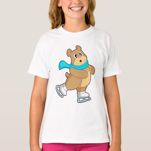 Skaten-Ice-Skate T-Shirt (Vorderseite)