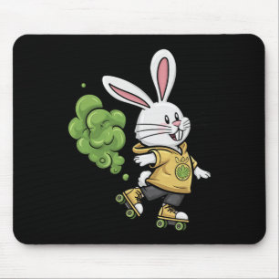 Skaten Illustration Desi für niedliche Ostersonnen Mousepad