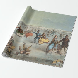 Skaten im Central Park, New York Geschenkpapier