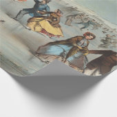 Skaten im Central Park, New York Geschenkpapier (Ecke)