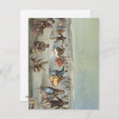 Skaten im Central Park, New York Mitteilungskarte (Vorne/Hinten)