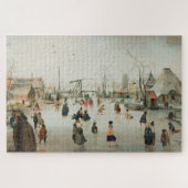 Skaten im Dorf Puzzle (Horizontal)