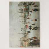 Skaten im Dorf Puzzle (Vertikal)