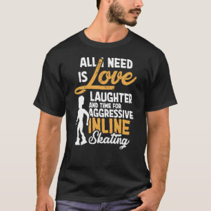 Skaten Inline-Skate T-Shirt