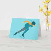 Skaten Karte (Gelbe Blume)