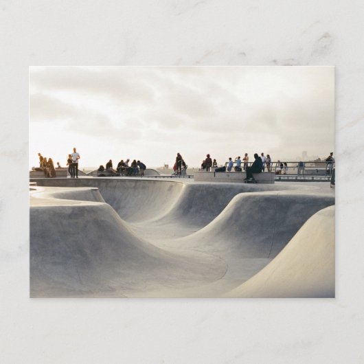 Skaten-Kurs Postkarte (Vorderseite)