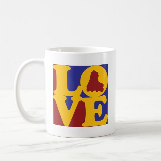 Skaten-Liebe Kaffeetasse (Links)
