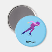 Skaten Magnet (Vorderseite/Rückseite)