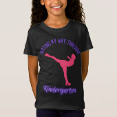 Skaten Mein Weg durch den Kindergarten T-Shirt (Vorderseite)