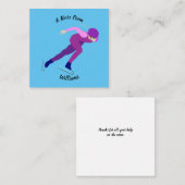 Skaten Mitteilungskarte (Vorne/Hinten)