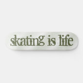 Skaten Motto Skateboard (Horizontal)