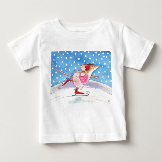 Skaten Mouse Kids' T-Shirt (Vorderseite)