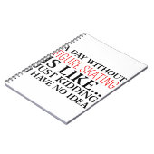 Skaten Notizblock (Linke Seite)