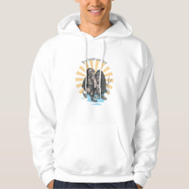 Skaten Owls Retro Style Nostalgisches Design Hoodie