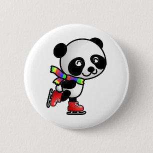 Skaten Panda Button