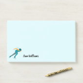 Skaten Post-it Klebezettel (Auf Schreibtisch)