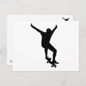 Skaten Postkarte (Vorne/Hinten)