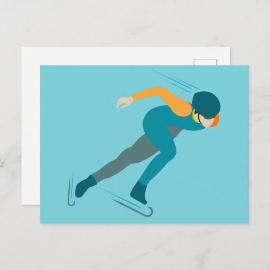 Skaten Postkarte (Vorne/Hinten)