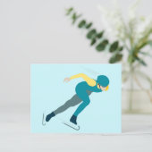 Skaten Postkarte (Stehend Vorderseite)