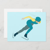 Skaten Postkarte (Vorne/Hinten)