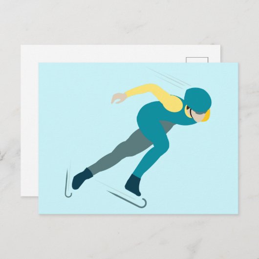 Skaten Postkarte (Vorne/Hinten)