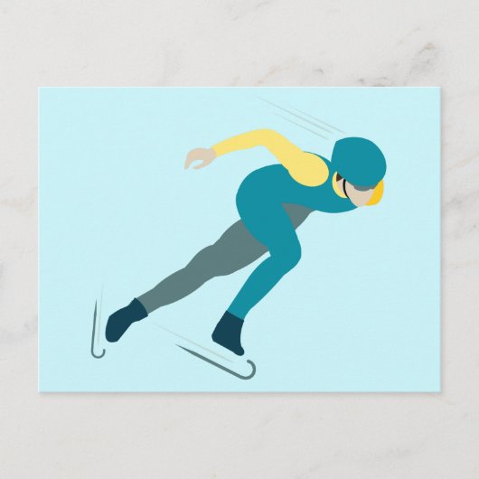 Skaten Postkarte (Vorderseite)