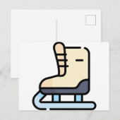 Skaten Postkarte (Vorne/Hinten)