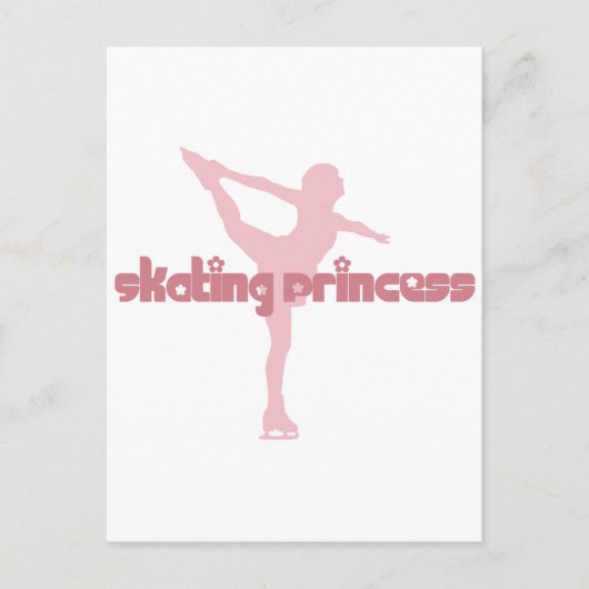 Skaten Princess Postkarte (Vorderseite)