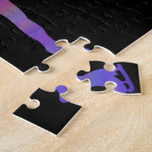 Skaten-Puzzle für Eis (weibliche Figur, Skaten) Puzzle (Seite)