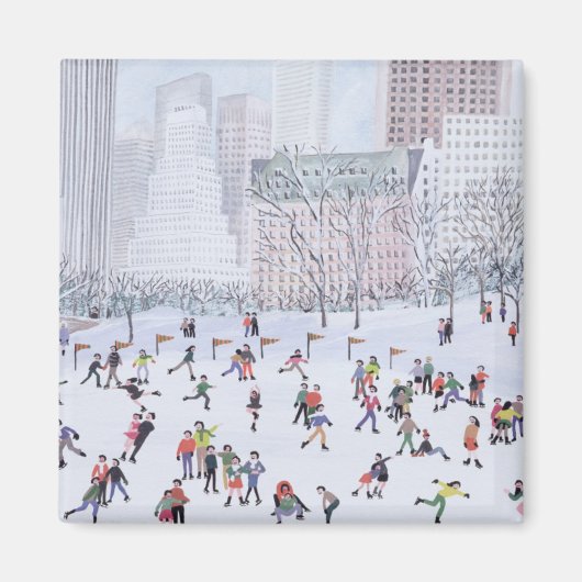 Skaten Rink Central Park New York 1994 Magnet (Vorne)