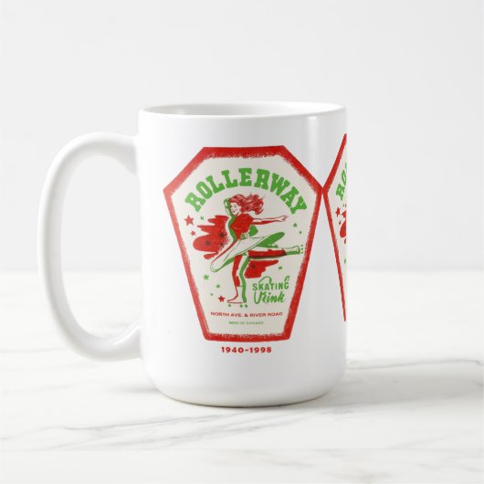 Skaten Rink, Melrose Park, Illinois Kaffeetasse (Links)