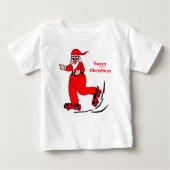 Skaten Sankt Baby T-shirt (Vorderseite)