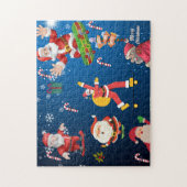 Skaten Santa Puzzle (Vertikal)