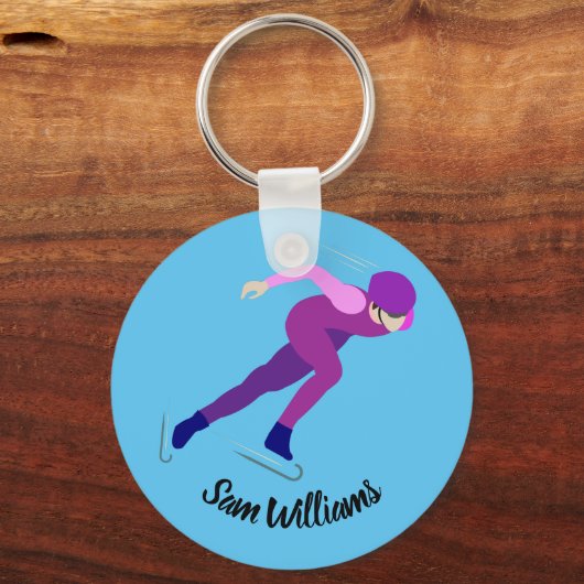 Skaten Schlüsselanhänger (Vorderseite)