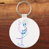 Skaten Schlüsselanhänger von Frauen (Vorderseite)