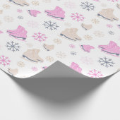 Skaten-Schneepapier Geschenkpapier (Ecke)