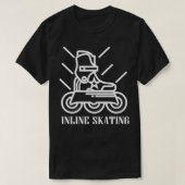 Skaten-Skate-Rollerschuhe für Inline-Rollerklingen T-Shirt (Design vorne)