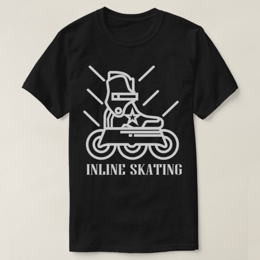 Skaten-Skate-Rollerschuhe für Inline-Rollerklingen T-Shirt (Design vorne)