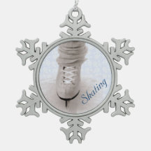 'Skaten' Snowflake-Ornament