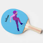 Skaten Tischtennis Schläger (Seitenansicht)