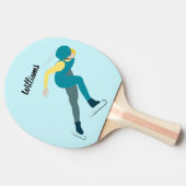 Skaten Tischtennis Schläger (Seitenansicht)