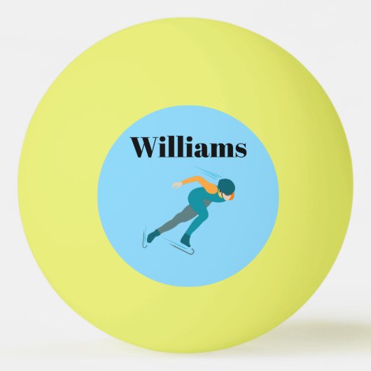 Skaten Tischtennisball (Vorderseite)