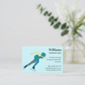 Skaten Visitenkarte (Stehend Vorderseite)