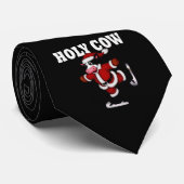 Skaten Weihnachtskuh Krawatte (Gerollt)
