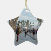 Skaten zu Venedig-Strand Keramik Ornament (Rechts)