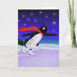 SkatenPenguin Feiertagskarte