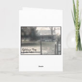 SkatenSnowmen 2 Feiertagskarte (Rückseite)