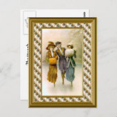 Skater 1890 postkarte (Vorne/Hinten)