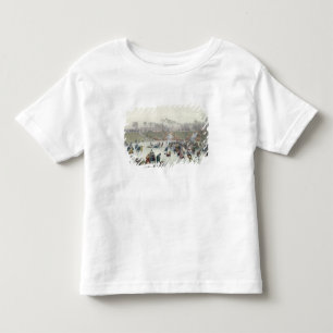 Skater am Bois de Boulogne-See Kleinkind T-shirt